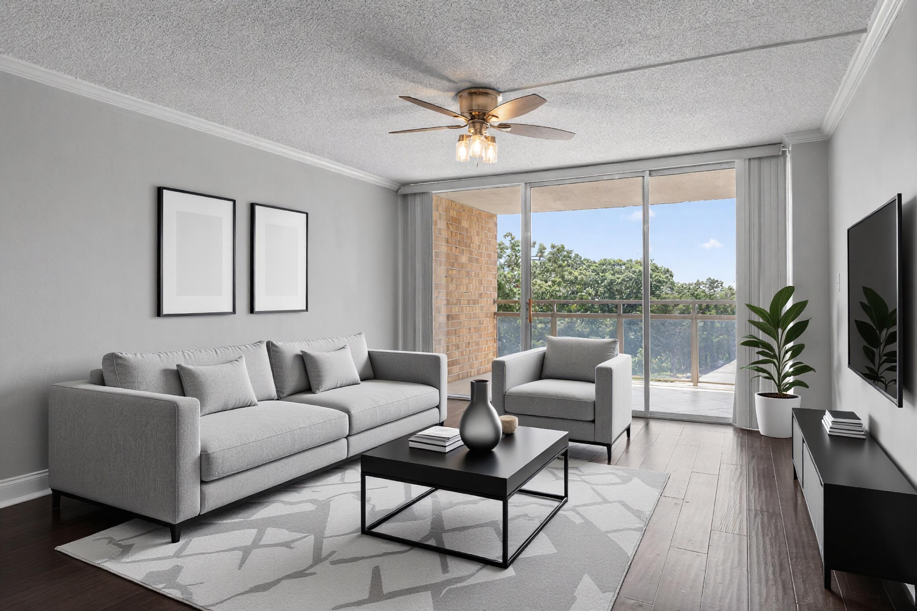 1131 Stringers Ridge Road, Unit 4G Chattanooga, TN 37405 - Photo 5 of 21 Virtually Staged - Living Room
