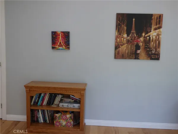 a view of an front door