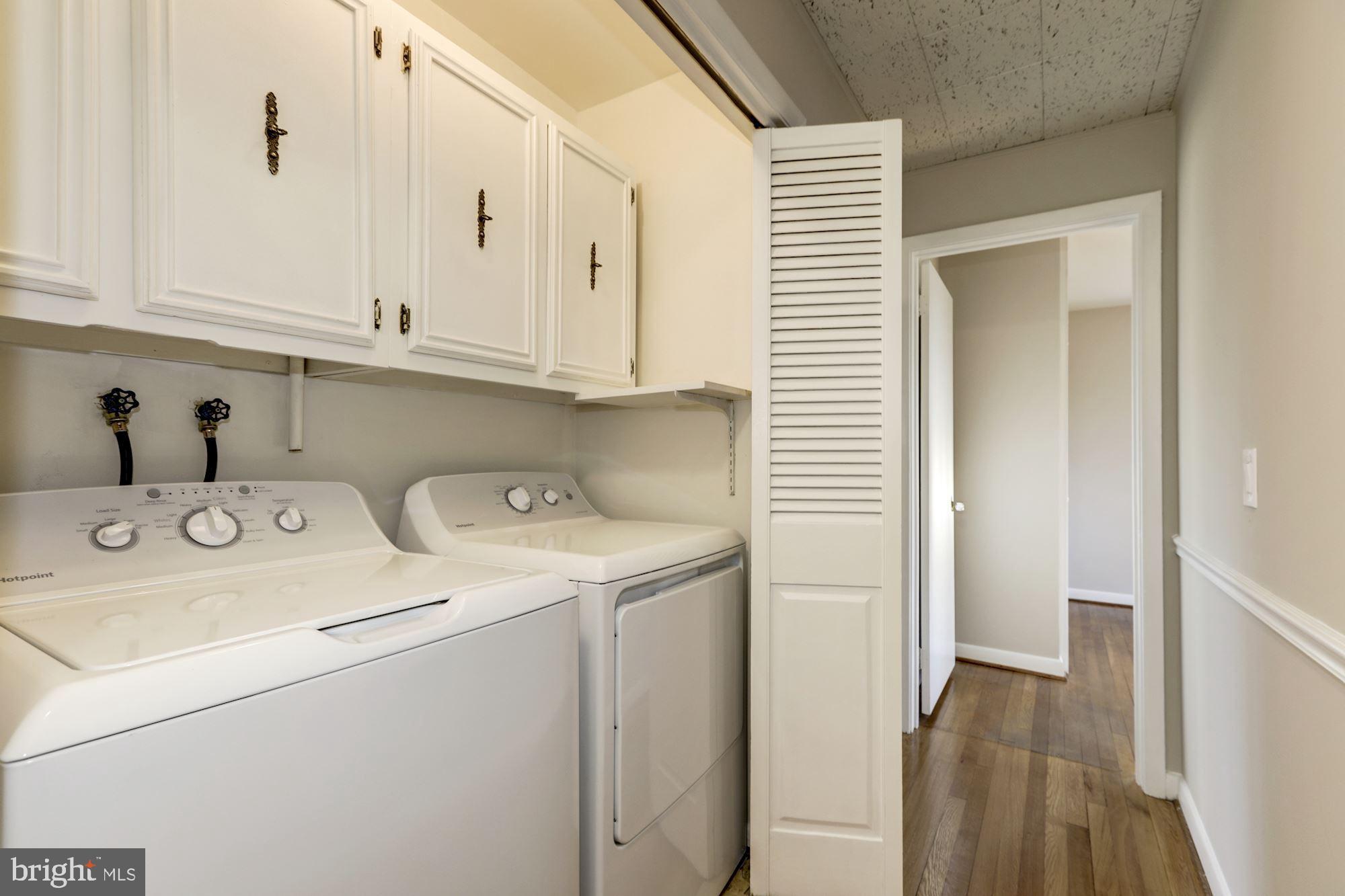 720 East Randolph Road Silver Spring, MD 20904 - Photo 23 of 31 Laundry Area With New Washer and Dryer