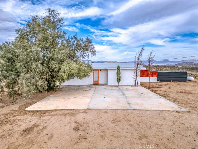 a view of outdoor space and mountain view
