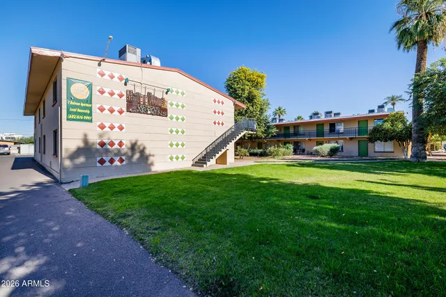 a view of a volley ball court