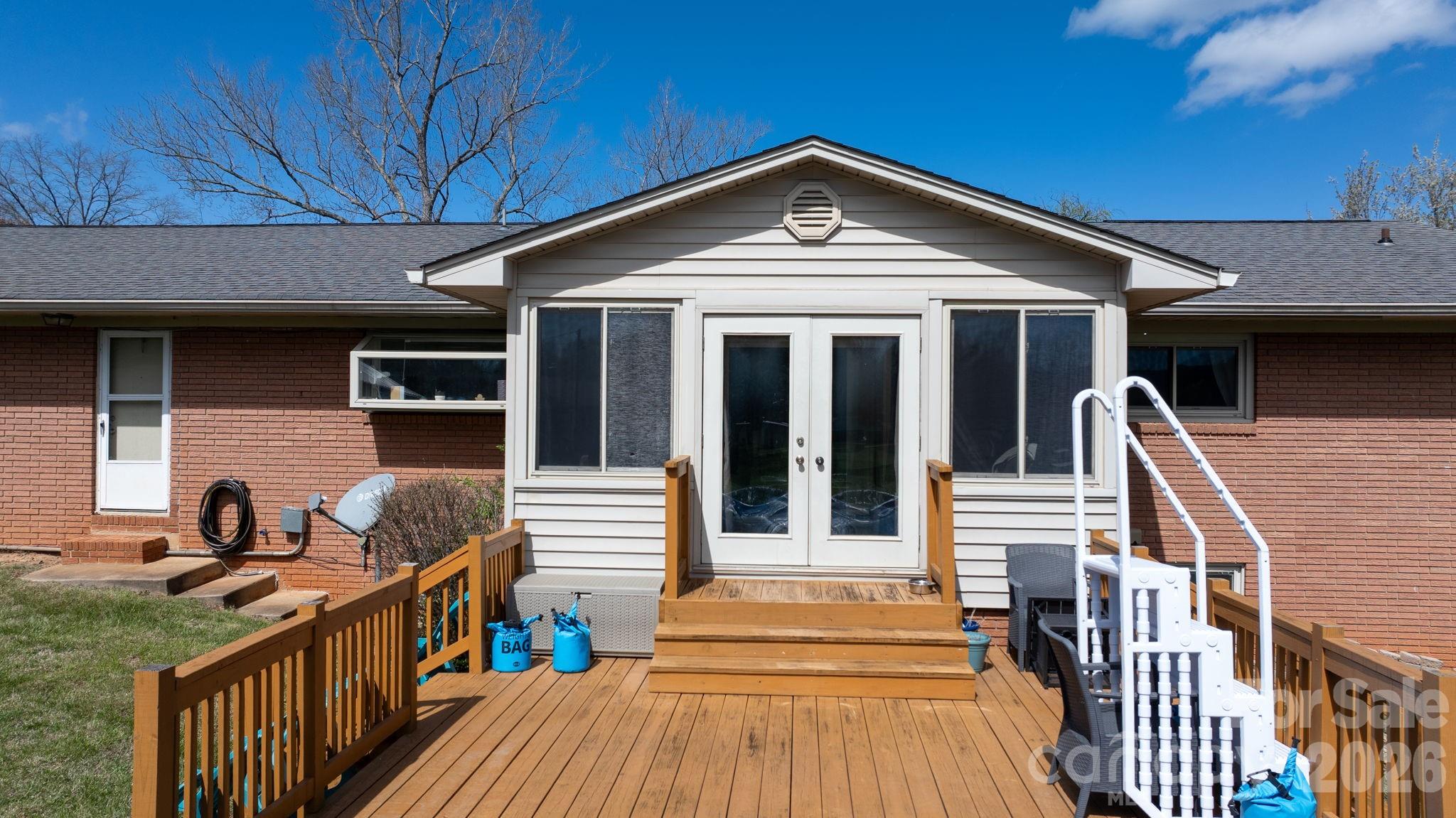 103 Hamp Street Morganton, NC 28655 - Photo 31 of 42 a front view of a house with wooden stairs