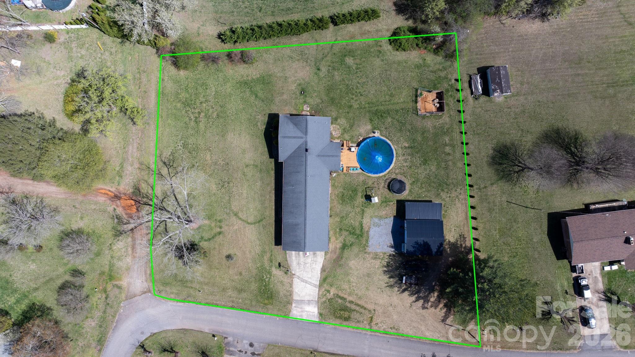 103 Hamp Street Morganton, NC 28655 - Photo 39 of 42 an aerial view of a house