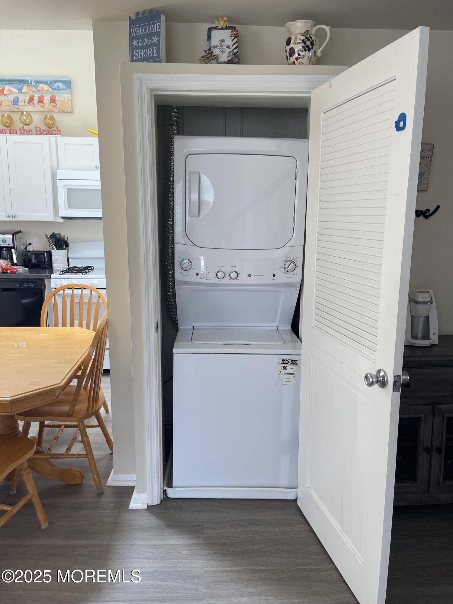 202 Carteret Avenue, Unit B5 Seaside Heights, NJ 08751 - Photo 4 of 17 a utility room with dryer and washer