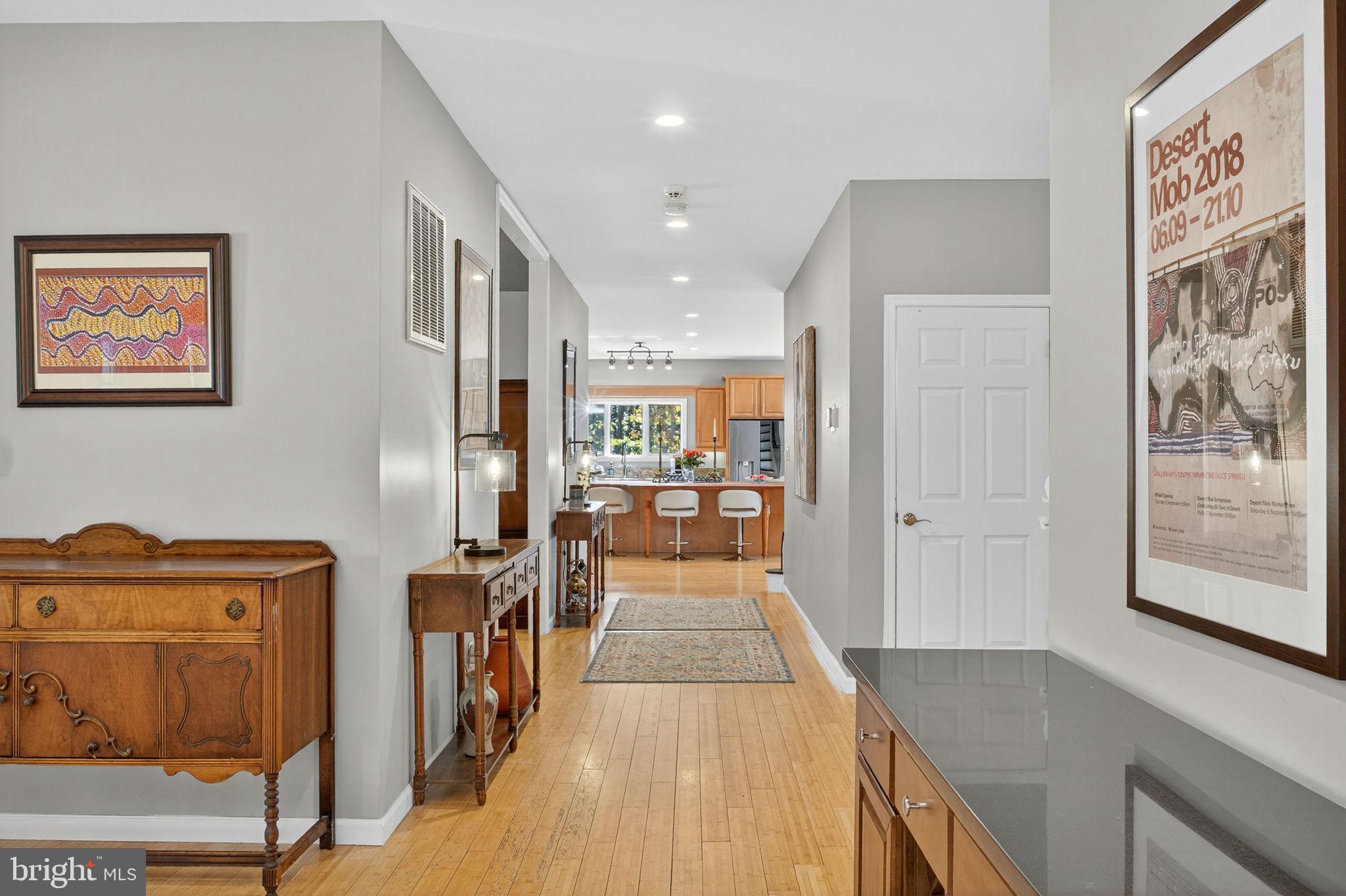 700 Battle Mountain Road Amissville, VA 20106 - Photo 12 of 76 a view of a hallway with wooden floor and windows
