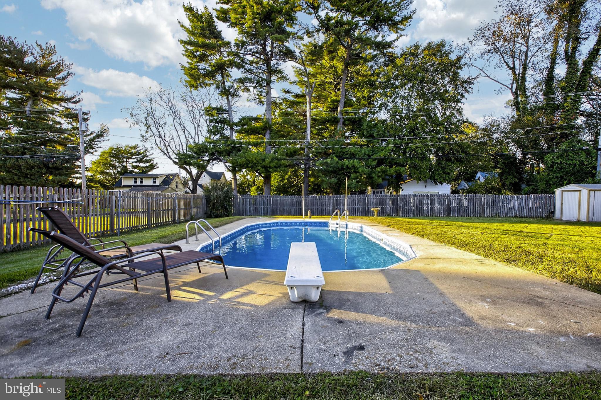 721 South Halsey Road Dover, DE 19901 - Photo 38 of 41 Tranquil backyard oasis with inviting pool.