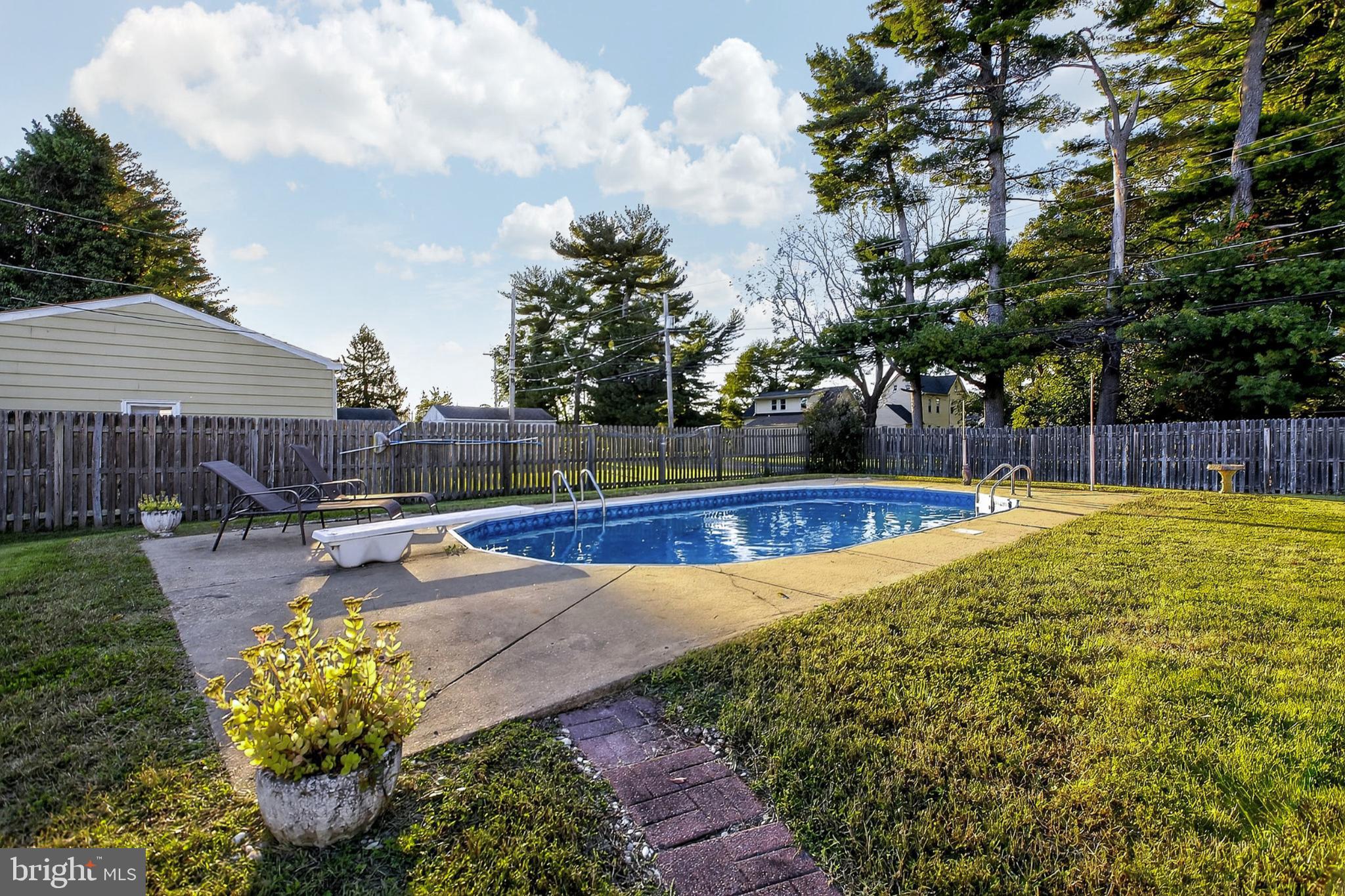 721 South Halsey Road Dover, DE 19901 - Photo 39 of 41 Tranquil backyard oasis with inviting pool.