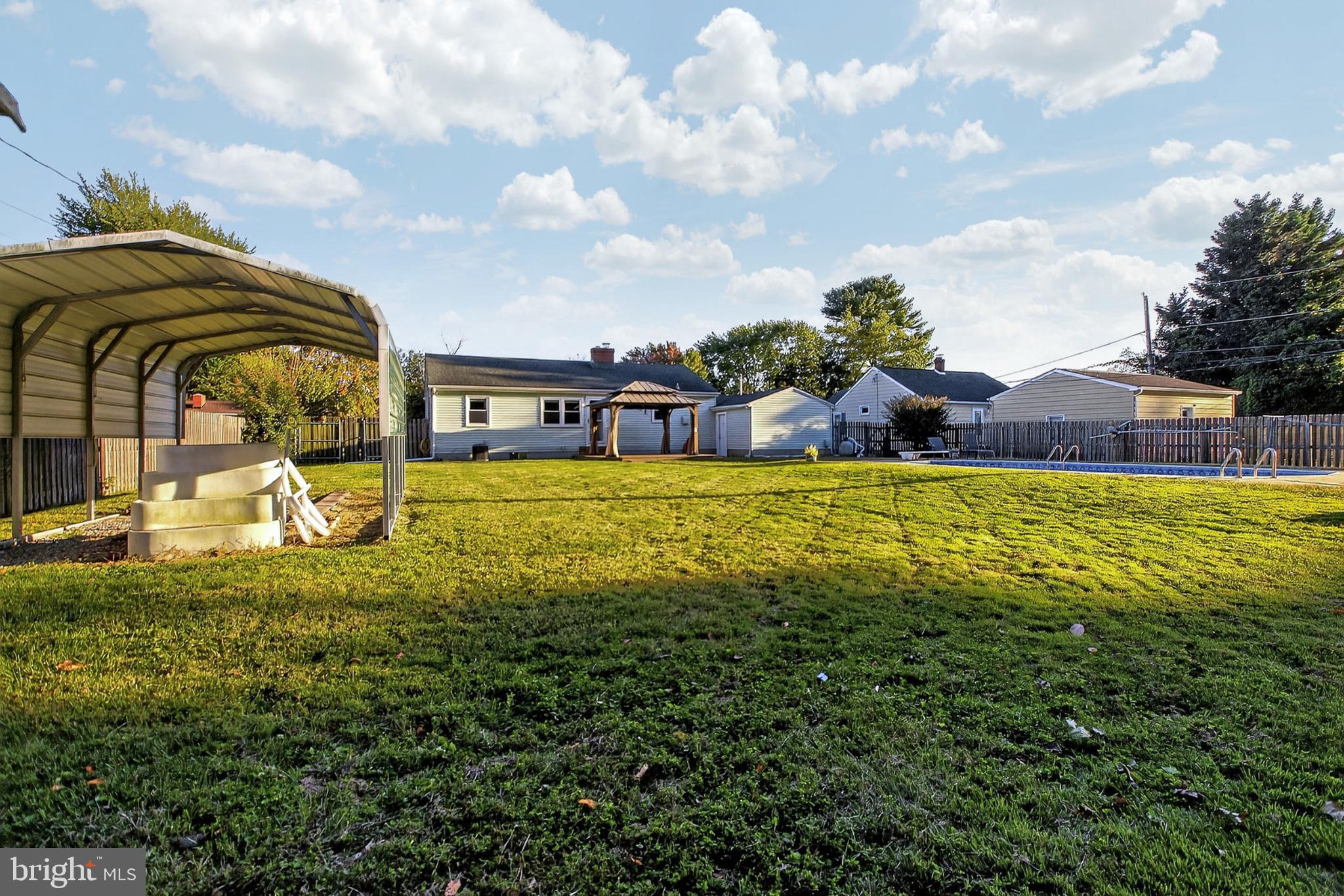 721 South Halsey Road Dover, DE 19901 - Photo 40 of 41 Spacious backyard with serene sky views.