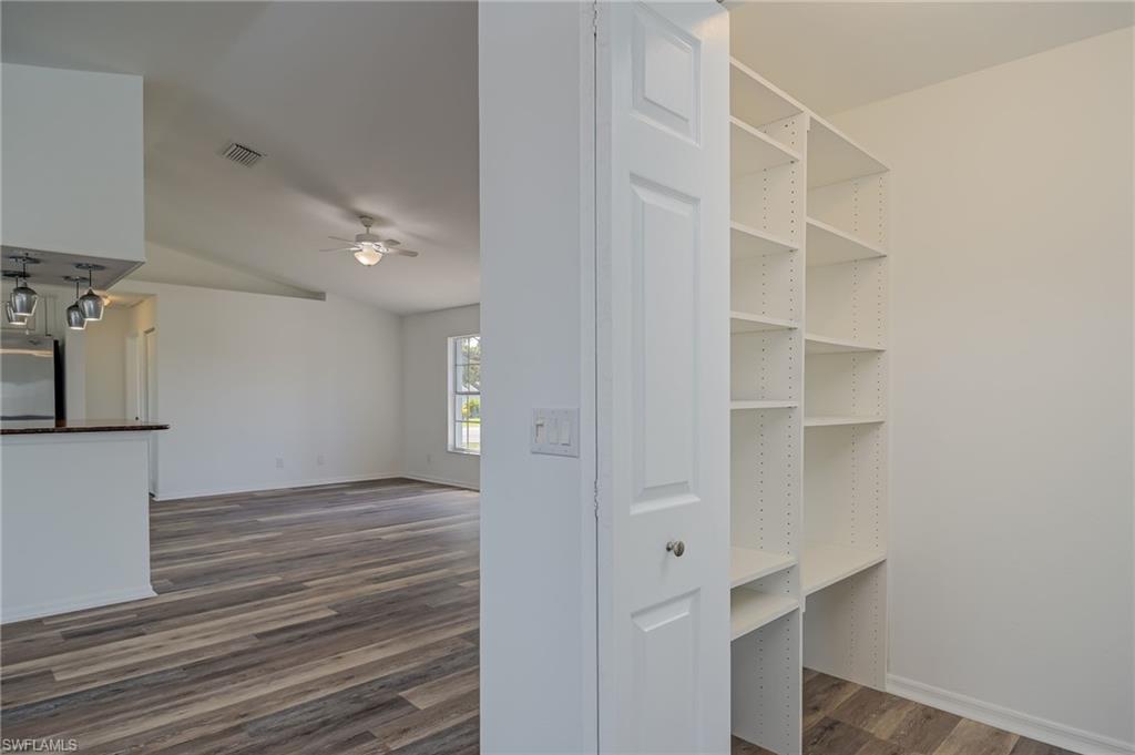 18441 Columbine Road Fort Myers, FL 33967 - Photo 14 of 33 a view of an empty walk in closet