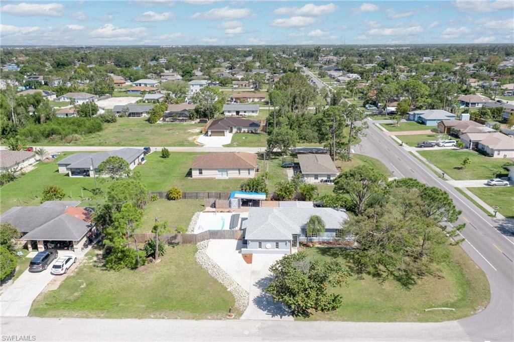 18441 Columbine Road Fort Myers, FL 33967 - Photo 30 of 33 an aerial view of residential houses with outdoor space and trees