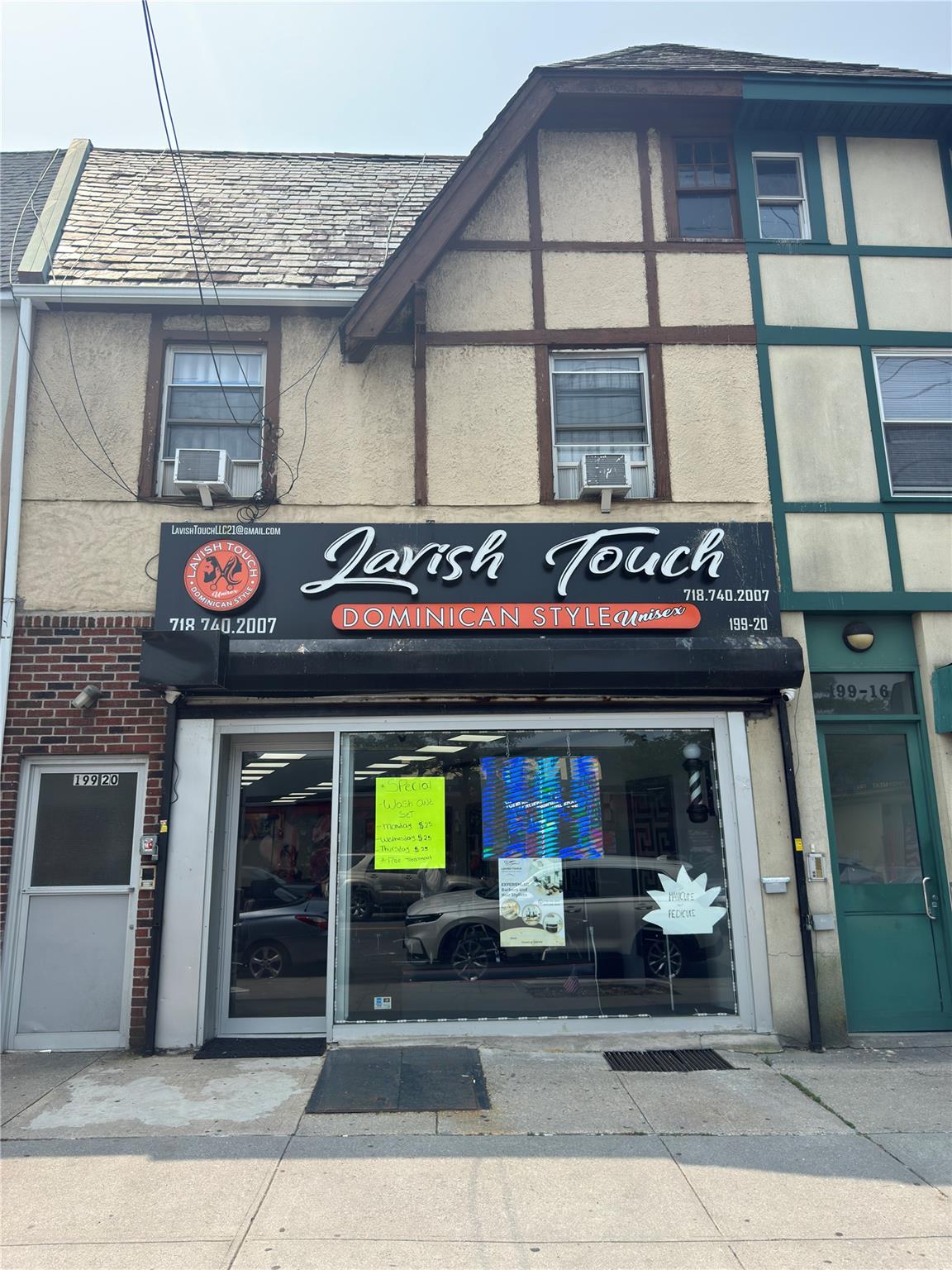 View of property with cooling unit