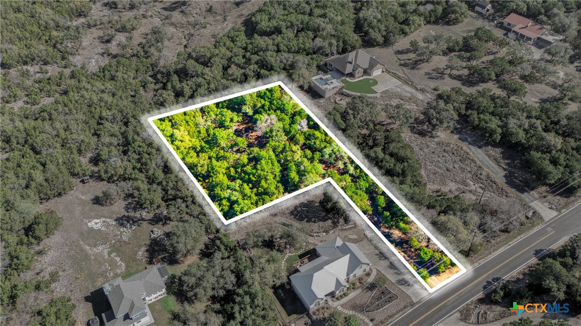 1025 Flaman Road Canyon Lake, TX 78133 - Photo 24 of 31 a view of a backyard with plants