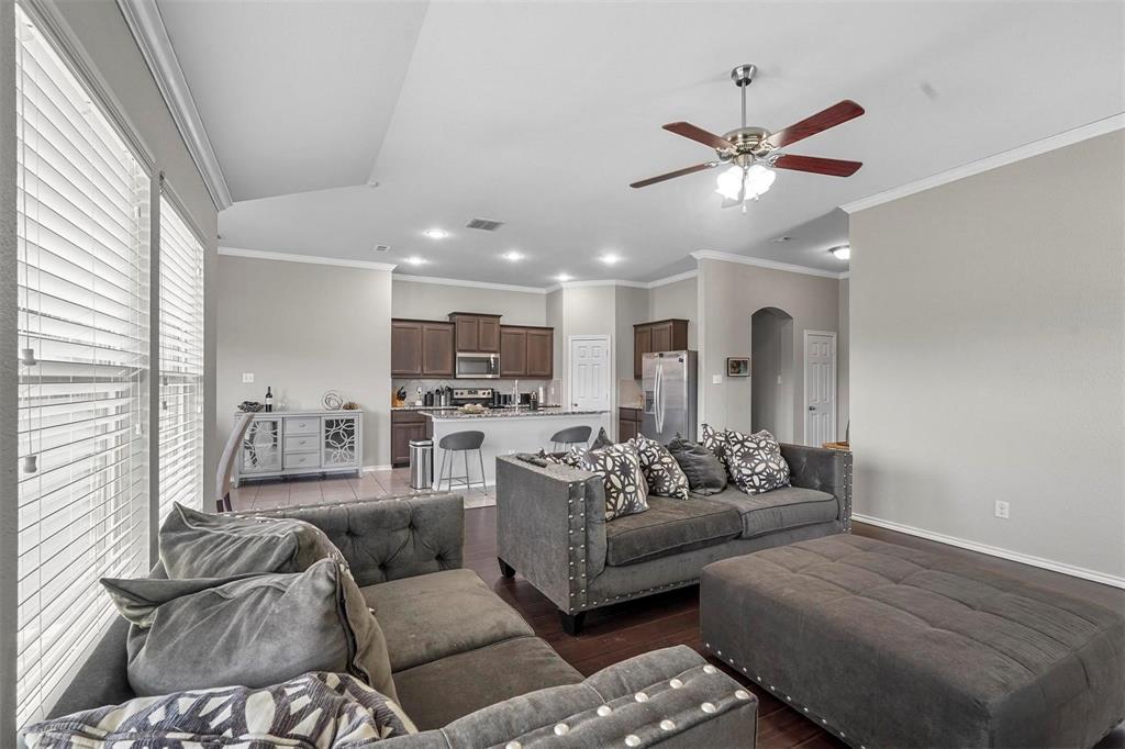 1948 Day Break Drive Lancaster, TX 75146 - Photo 5 of 25 a living room with furniture kitchen view and a window