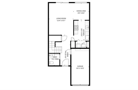 a picture of a floor plan