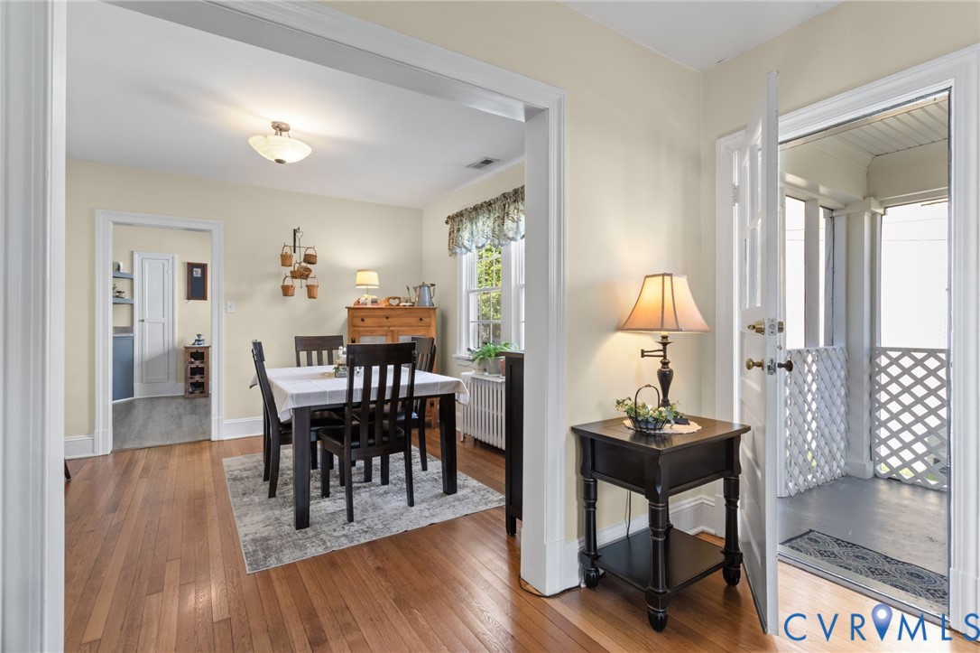 2116 Maplewood Road Henrico, VA 23228 - Photo 7 of 48 Dining Room, Door to Screened side porch