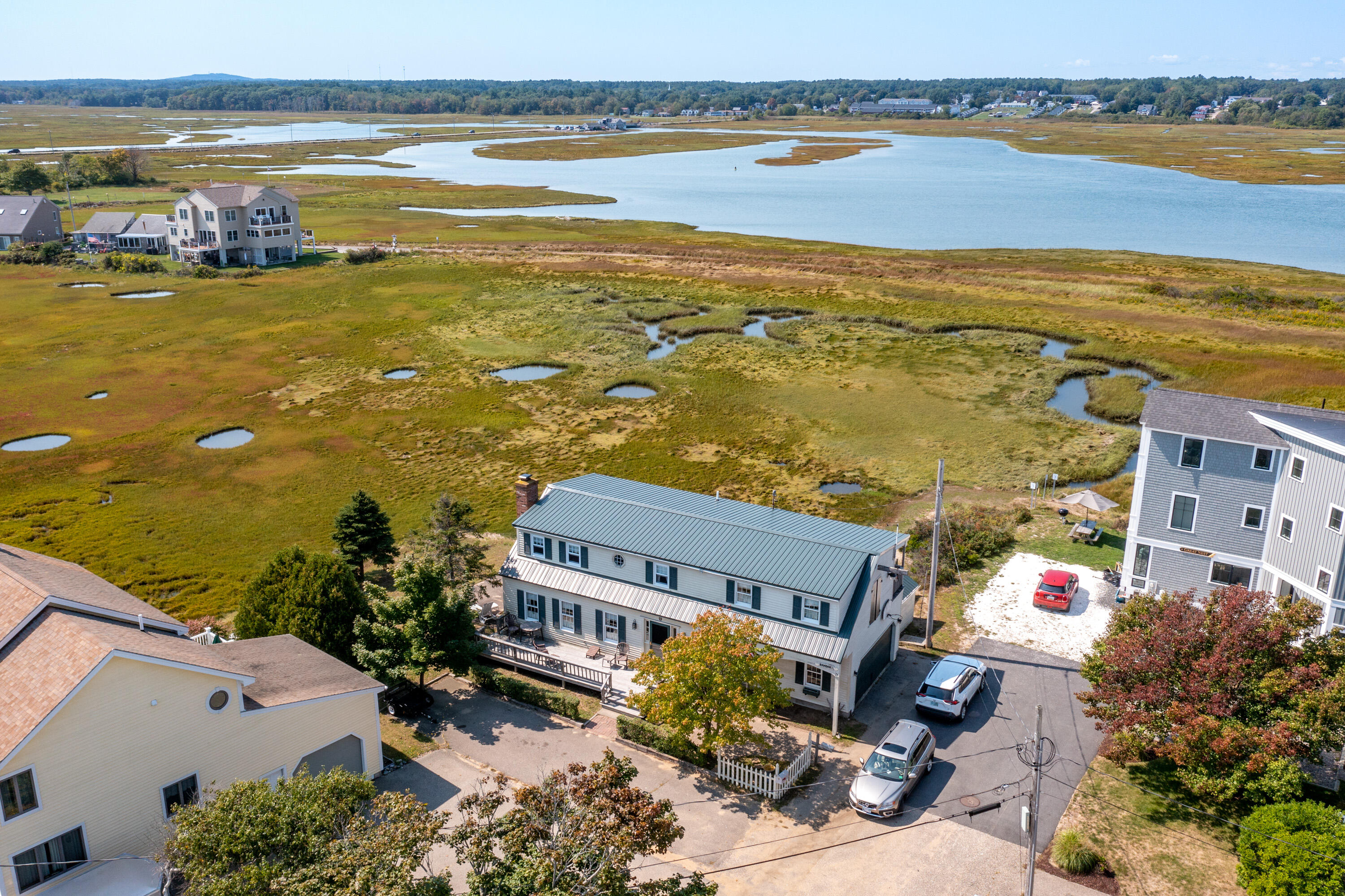 24 Johnson Lane Wells, ME 04090 - Photo 2 of 32 Aerial view of Marsh