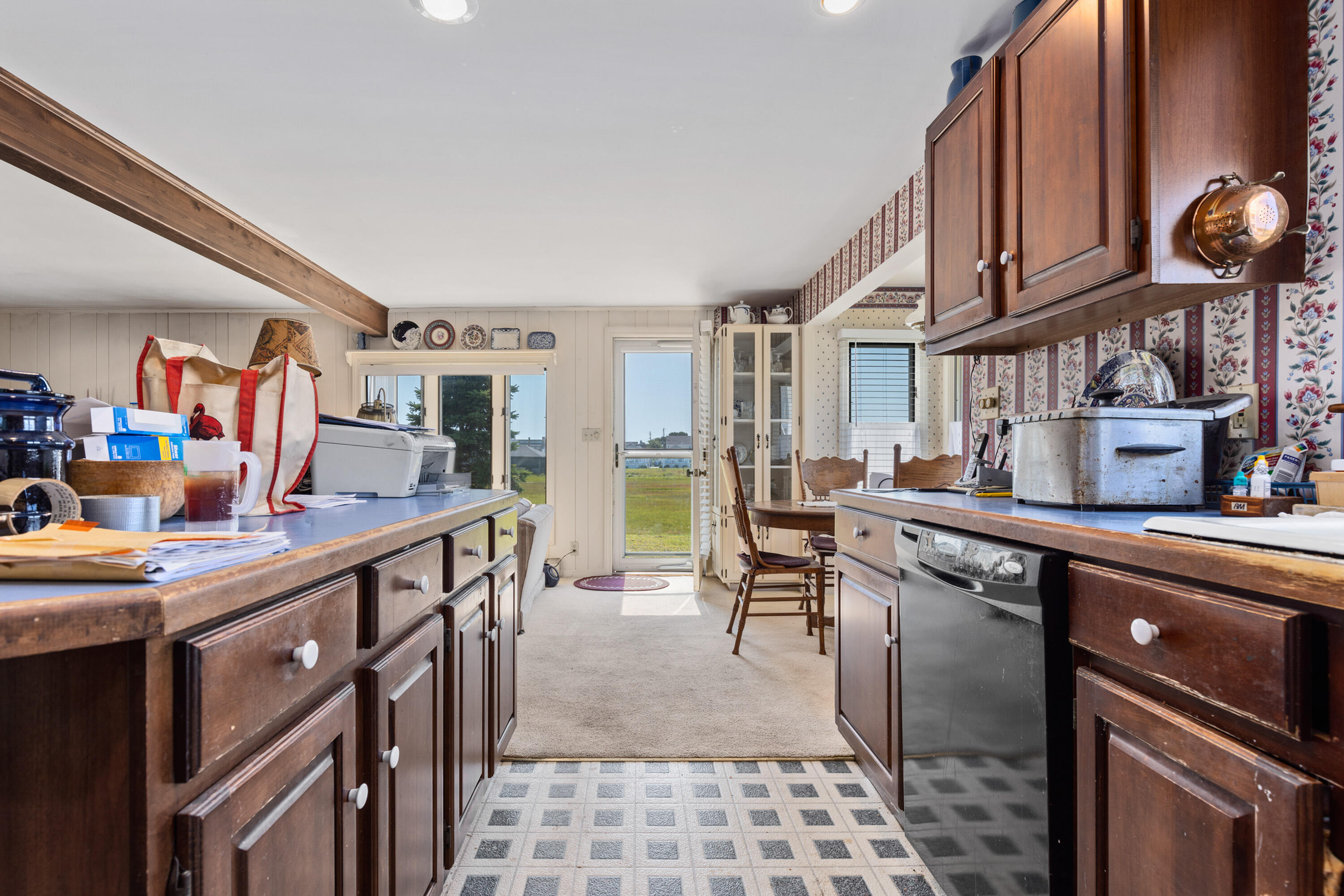 24 Johnson Lane Wells, ME 04090 - Photo 6 of 32 View from kitchen