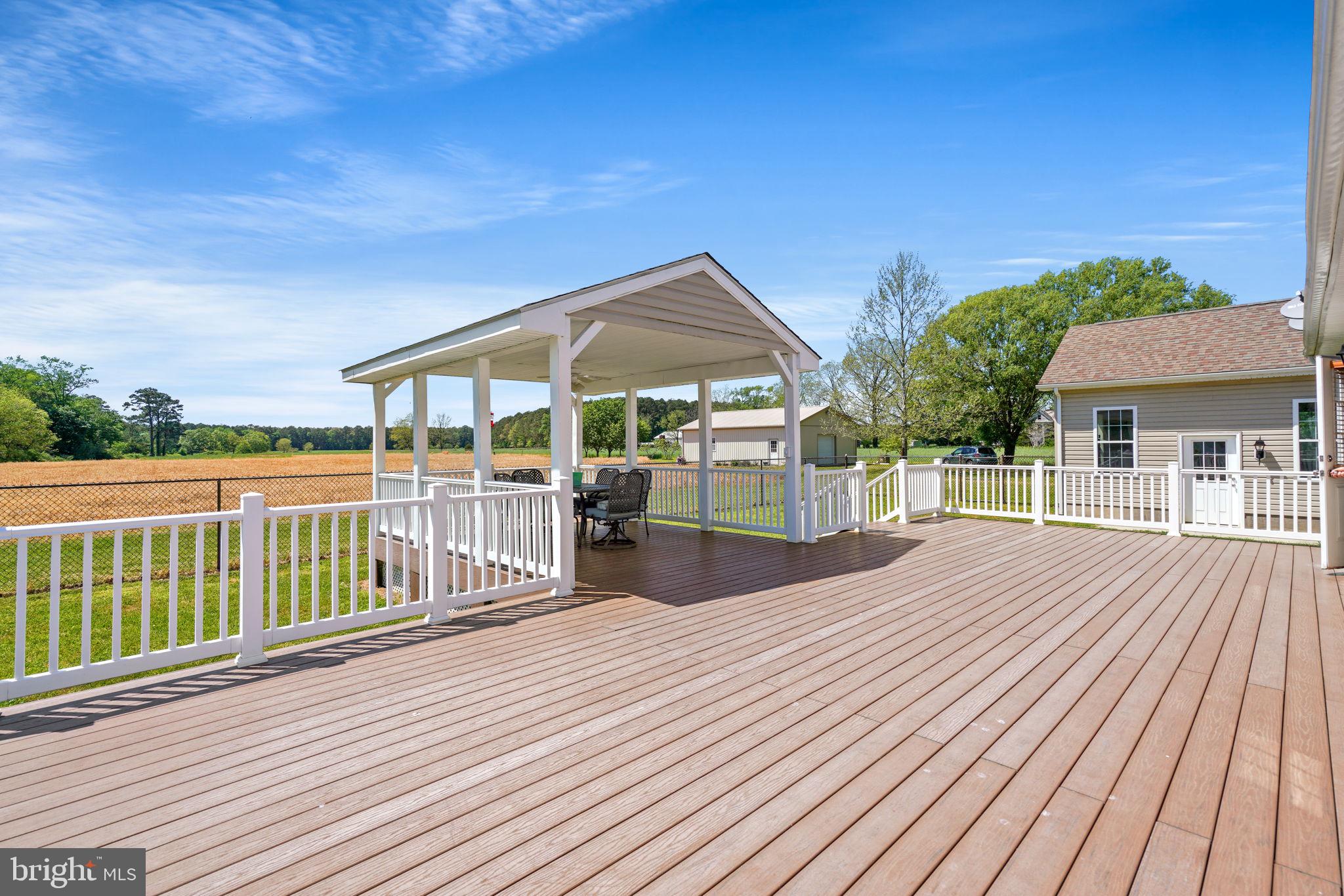 32444 Rehobeth Road Pocomoke City, MD 21851 - Photo 33 of 48 Back deck