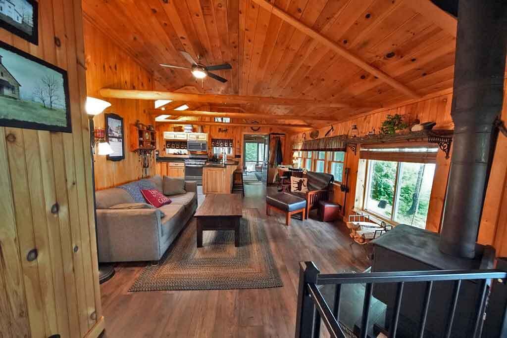 134 Sandy Beach Road Danforth, ME 04424 - Photo 26 of 88 cathedral-ceiling-native-wo