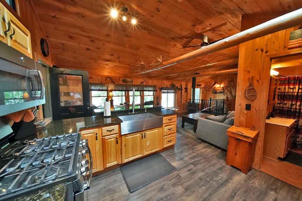 134 Sandy Beach Road Danforth, ME 04424 - Photo 27 of 88 hickory-kitchen-cathedral