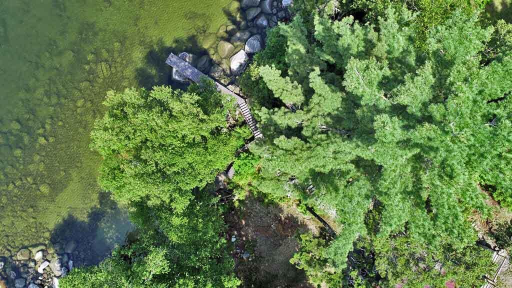 134 Sandy Beach Road Danforth, ME 04424 - Photo 84 of 88 walkway-to-grand-lake