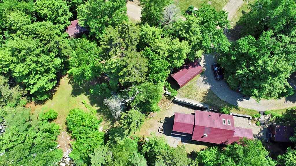 134 Sandy Beach Road Danforth, ME 04424 - Photo 10 of 88 aerial-me-lake-property