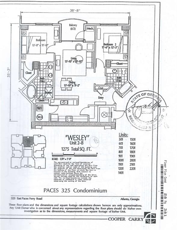 325 East Paces Ferry Road Northeast, Unit 1701 Atlanta, GA 30305 - Photo 33 of 46