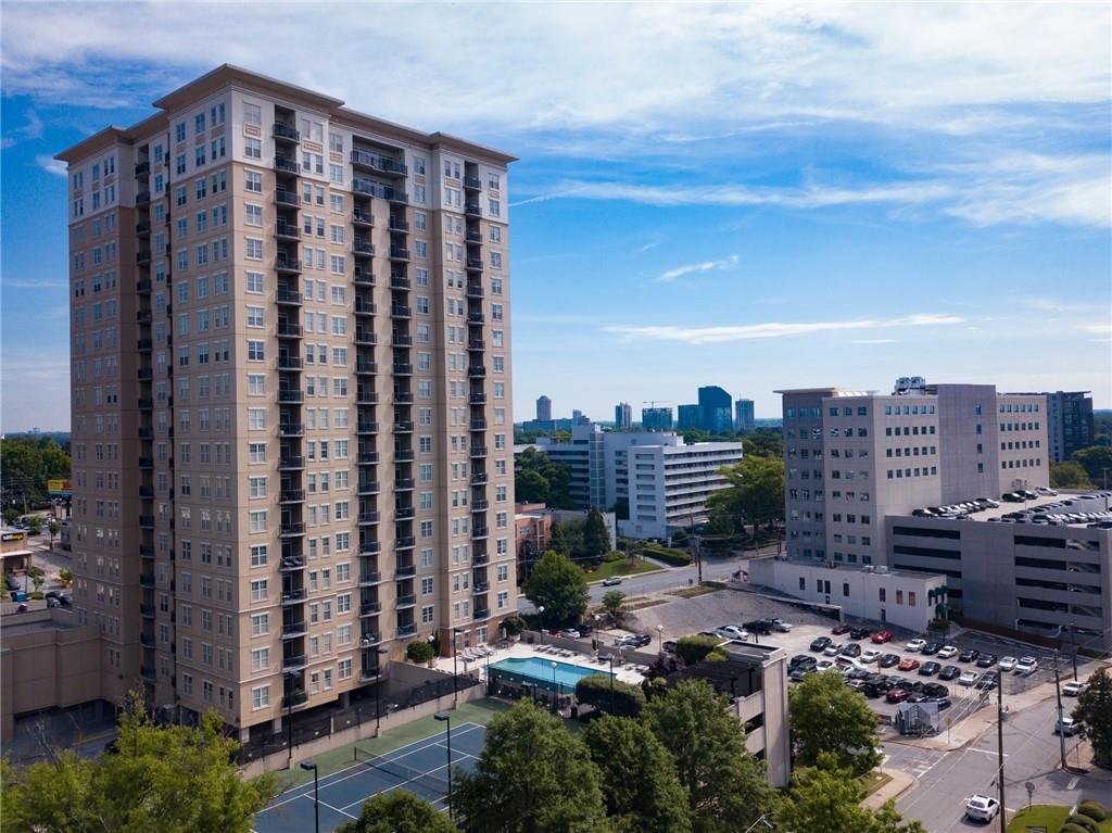 325 East Paces Ferry Road Northeast, Unit 1701 Atlanta, GA 30305 - Photo 45 of 46 a view of a city with tall buildings