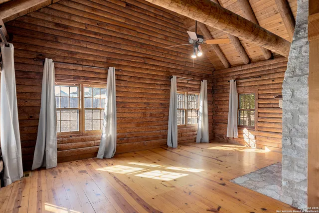 a view of front door of house