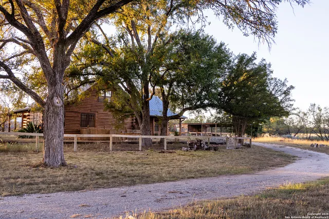 a view of outdoor space with trees