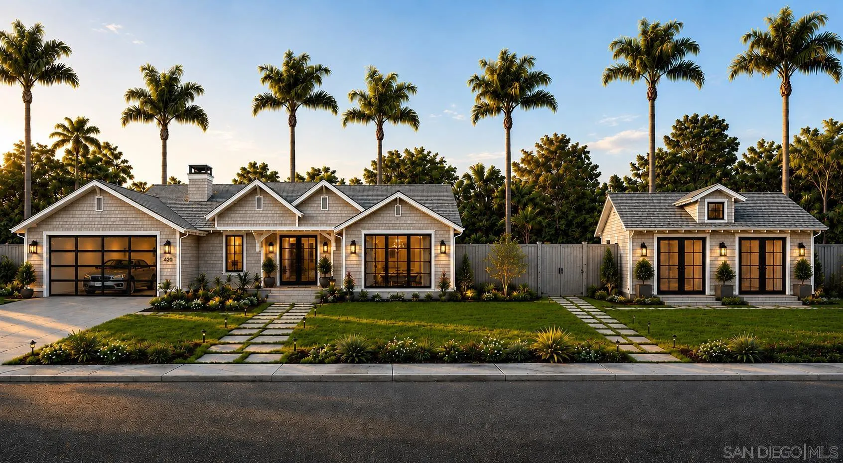 420-422 Bell Rnch Road Solana Beach, CA 92075 - Photo 63 of 71 a front view of a house with a yard