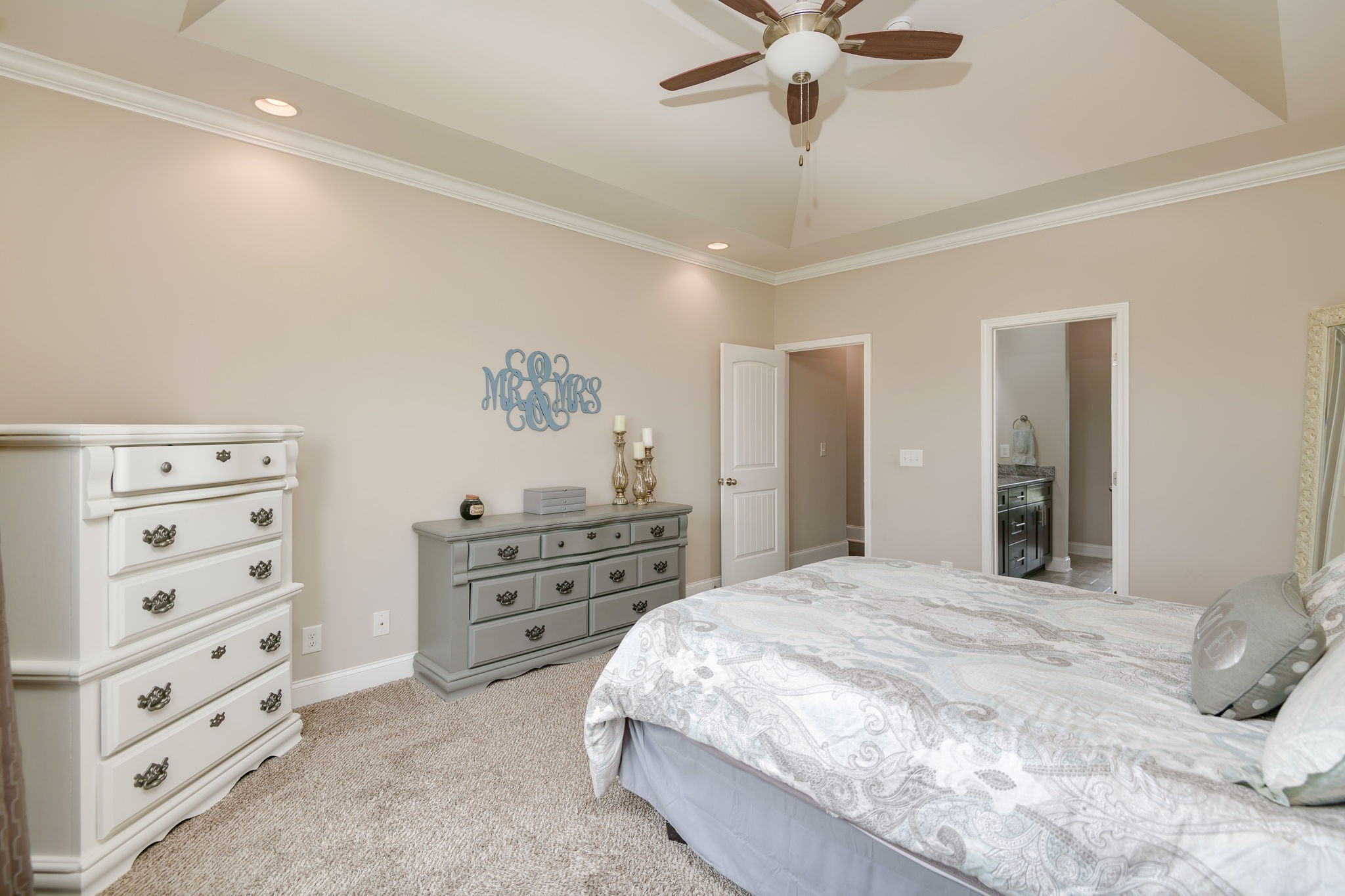 2251 Bluebird Road Lebanon, TN 37087 - Photo 32 of 62 a bedroom with a bed and a dresser