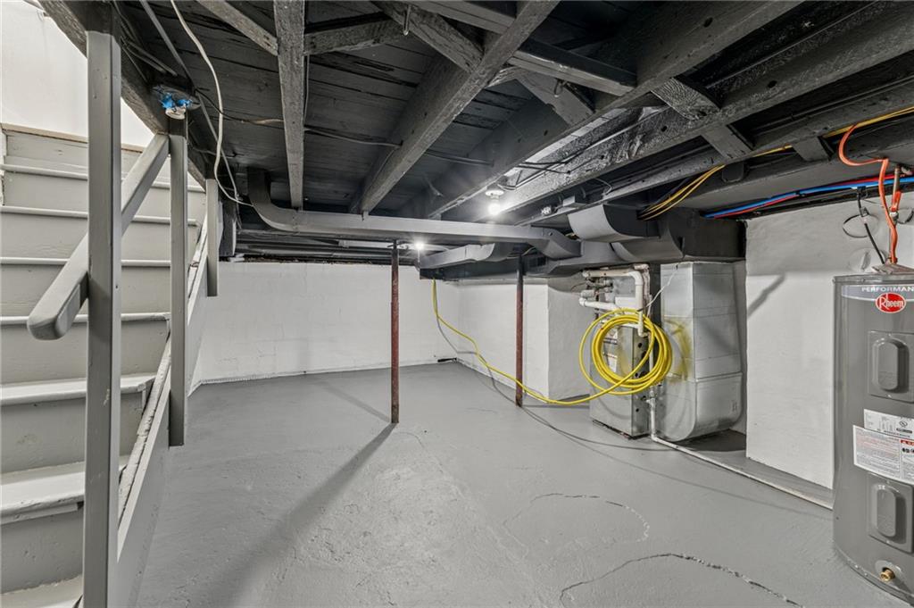 117 Owen Street McKees Rocks, PA 15136 - Photo 28 of 35 a view of a room with wooden walls