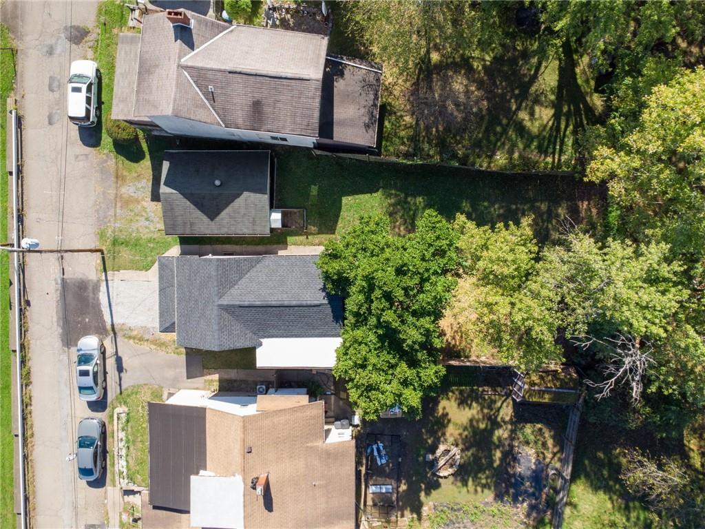 117 Owen Street McKees Rocks, PA 15136 - Photo 35 of 35 an aerial view of a house with a lake view