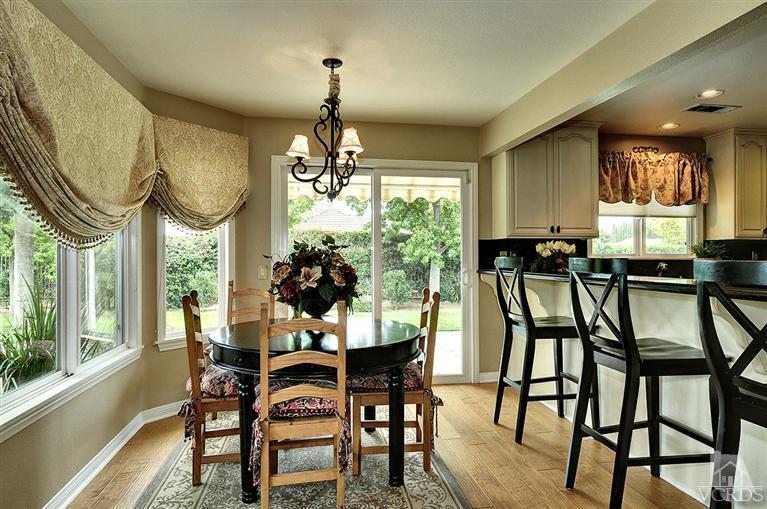 10612 Chippenham Road Camarillo, CA 93012 - Photo 5 of 16 a view of a dining room with furniture window and outside view