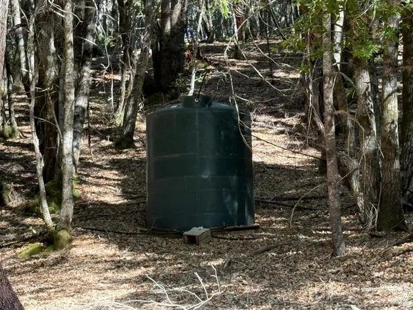 a view of a wooden door