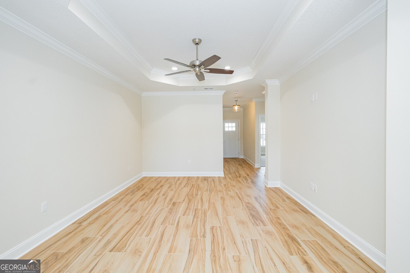 214 The Villas Way Kingsland, GA 31548 - Photo 17 of 47 a view of empty room with wooden floor