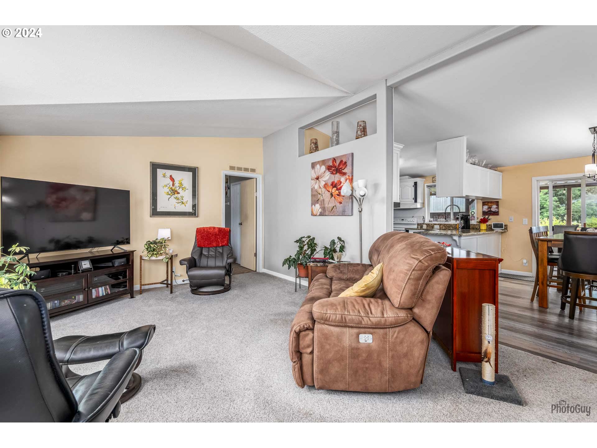 90640 Marcola Road Springfield, OR 97478 - Photo 6 of 40 a living room with furniture and a flat screen tv