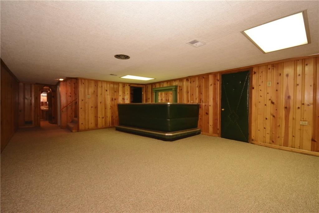 101 Colonial Drive McKees Rocks, PA 15136 - Photo 19 of 25 Finished basement with wet bar