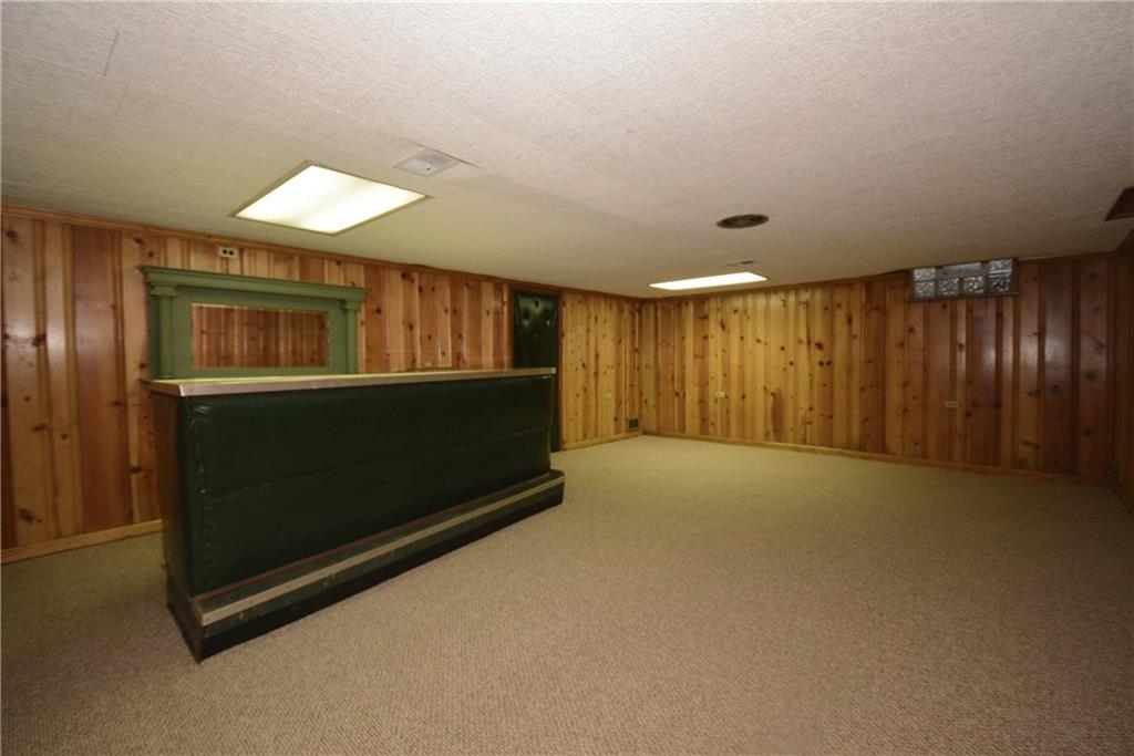 101 Colonial Drive McKees Rocks, PA 15136 - Photo 20 of 25 Finished basement with wet bar