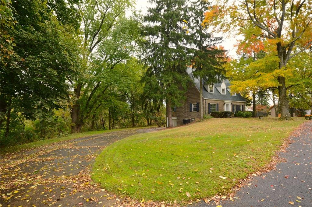 101 Colonial Drive McKees Rocks, PA 15136 - Photo 25 of 25 View from Colonial Drive...ample driveway (L) and private drive (R)