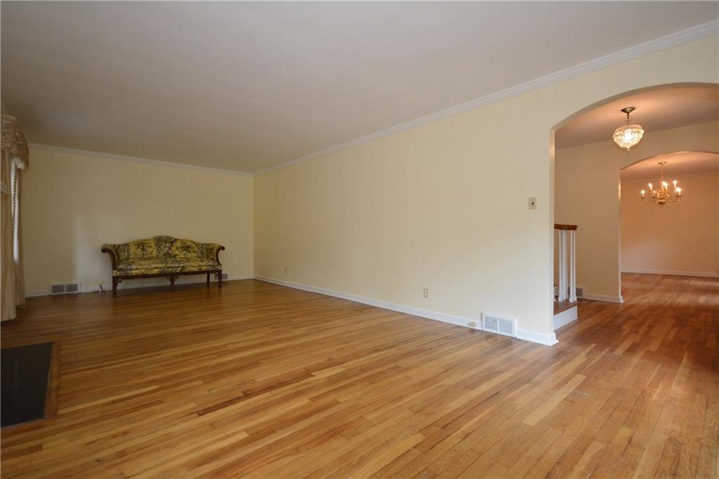 101 Colonial Drive McKees Rocks, PA 15136 - Photo 6 of 25 Living room with view to entrance hall (R)