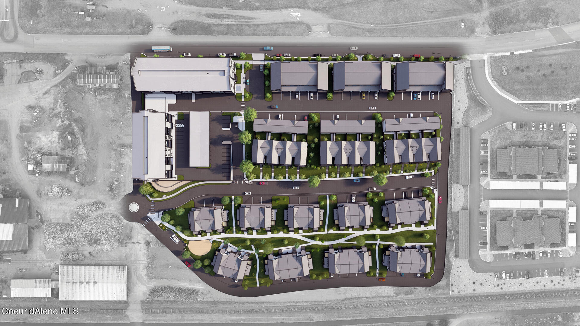 1048 East 4th Avenue, Unit 104 Post Falls, ID 83854 - Photo 38 of 39 Millworx Phase 1 Overhead (2)