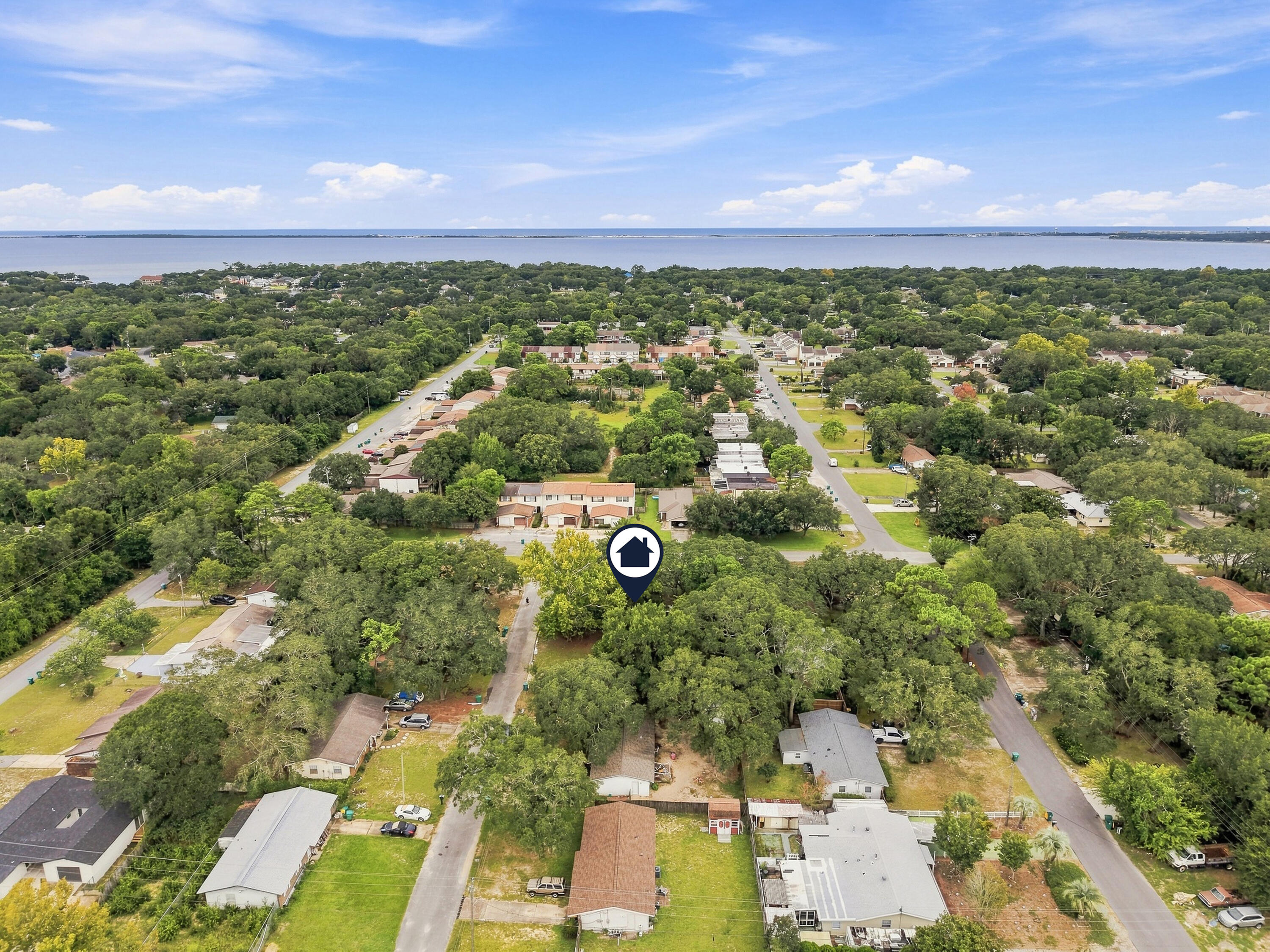 53 Jr Drive Shalimar, FL 32579 - Photo 27 of 29 Neighborhood Aerial