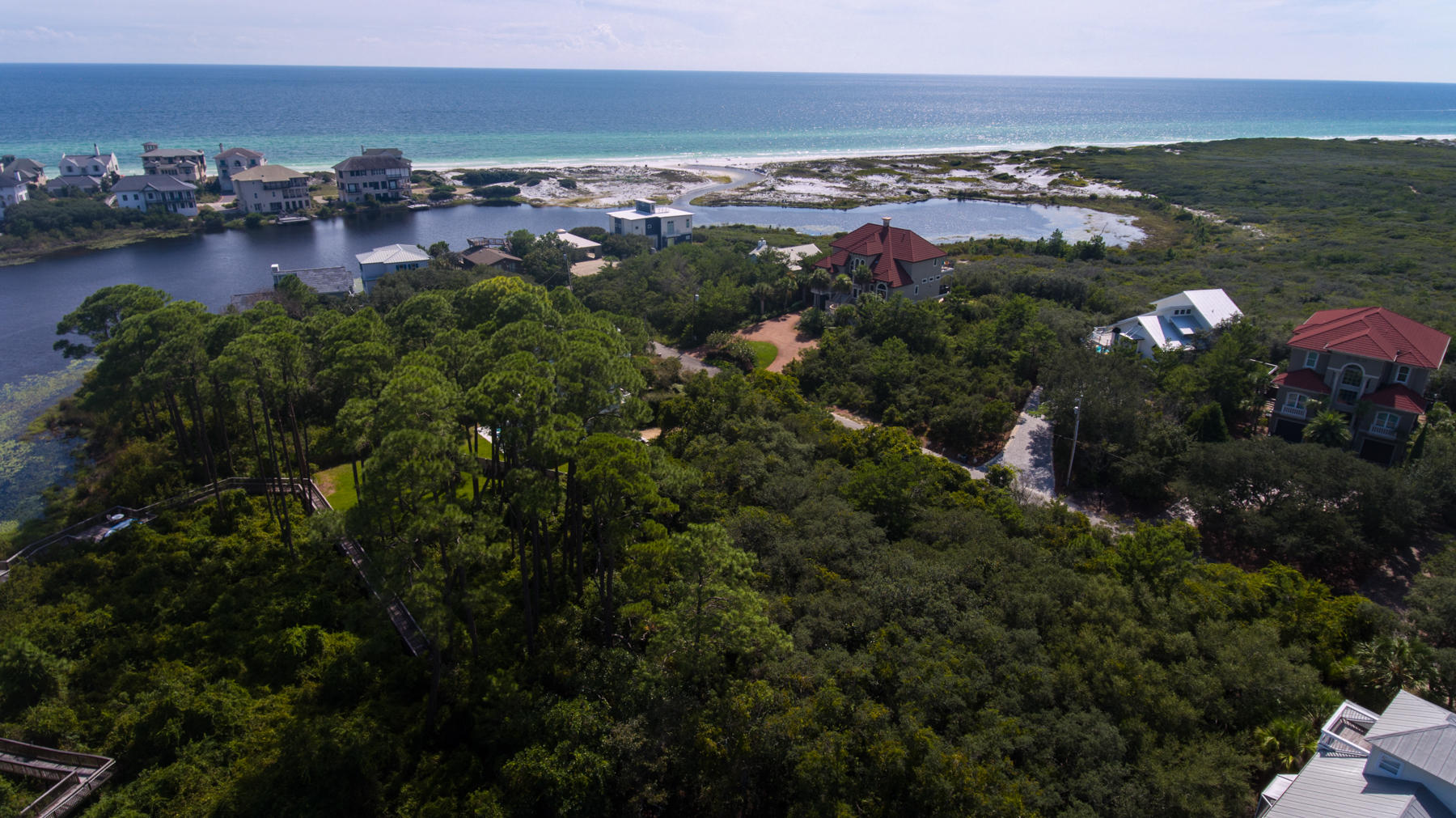 Lot 10 Loon Lake Drive Santa Rosa Beach, FL 32459 - Photo 35 of 49 an aerial view of multiple house