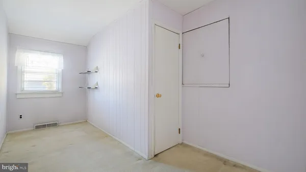 a view of room with window