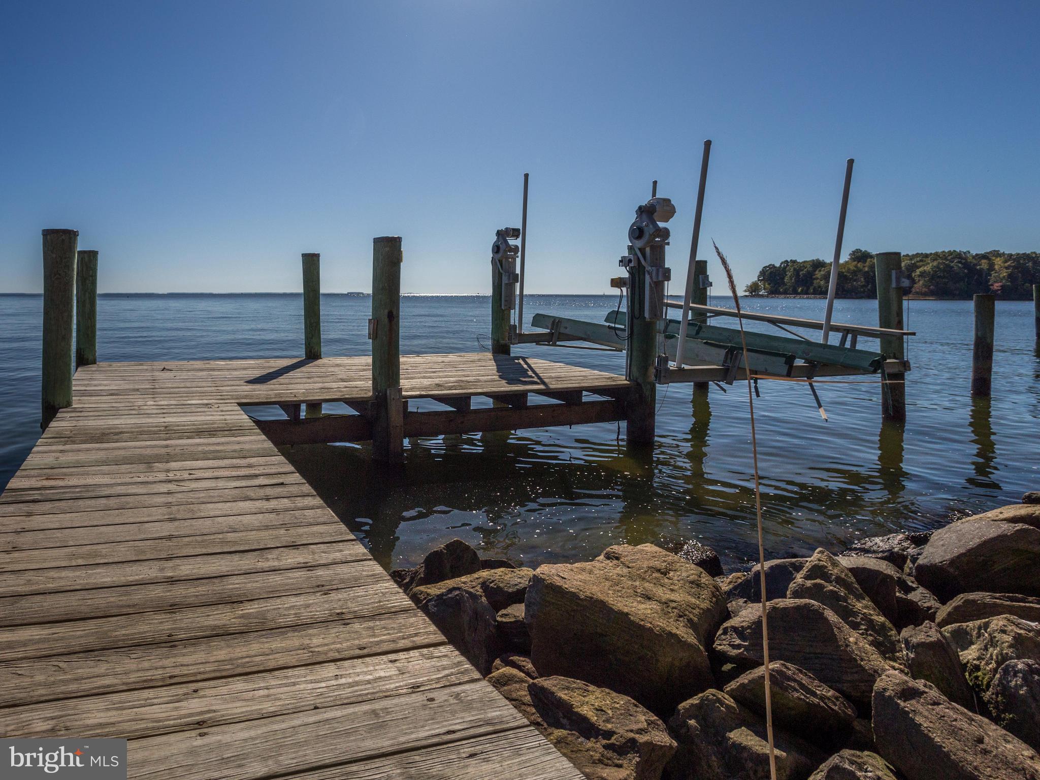 4737 Oak Road Shady Side, MD 20764 - Photo 27 of 30 Private pier and boat lift