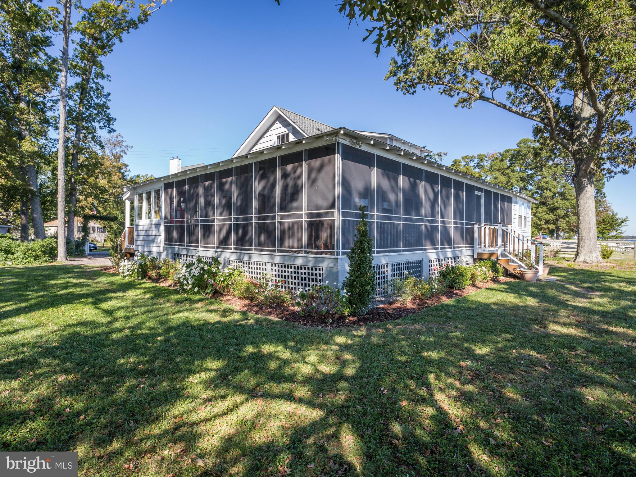 4737 Oak Road Shady Side, MD 20764 - Photo 29 of 30 Screened in porch covers half the house