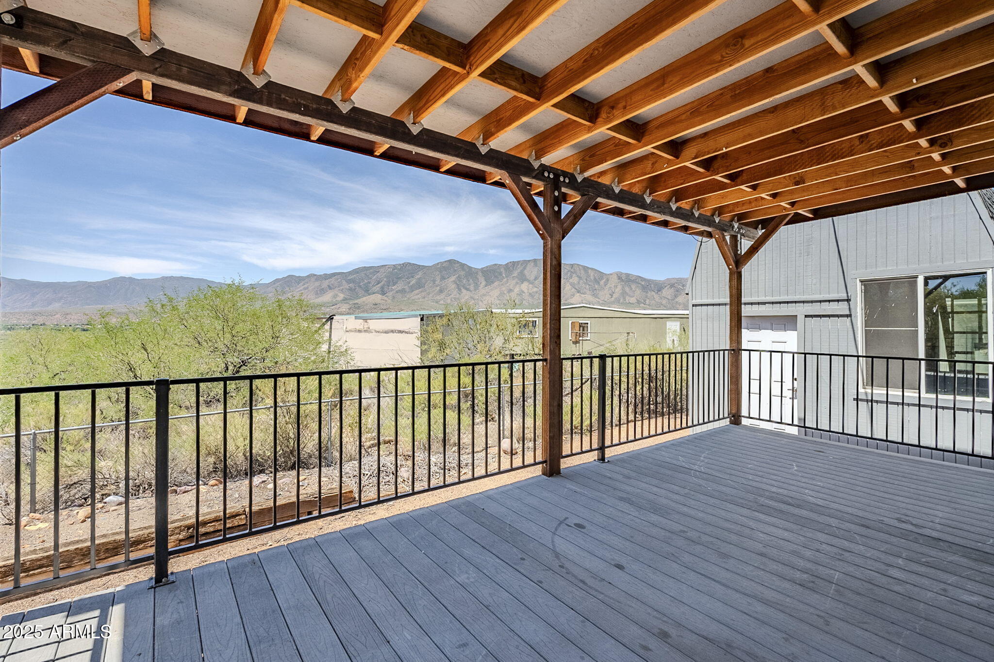152 Scott Circle Tonto Basin, AZ 85553 - Photo 31 of 51 a view of balcony with wooden floor