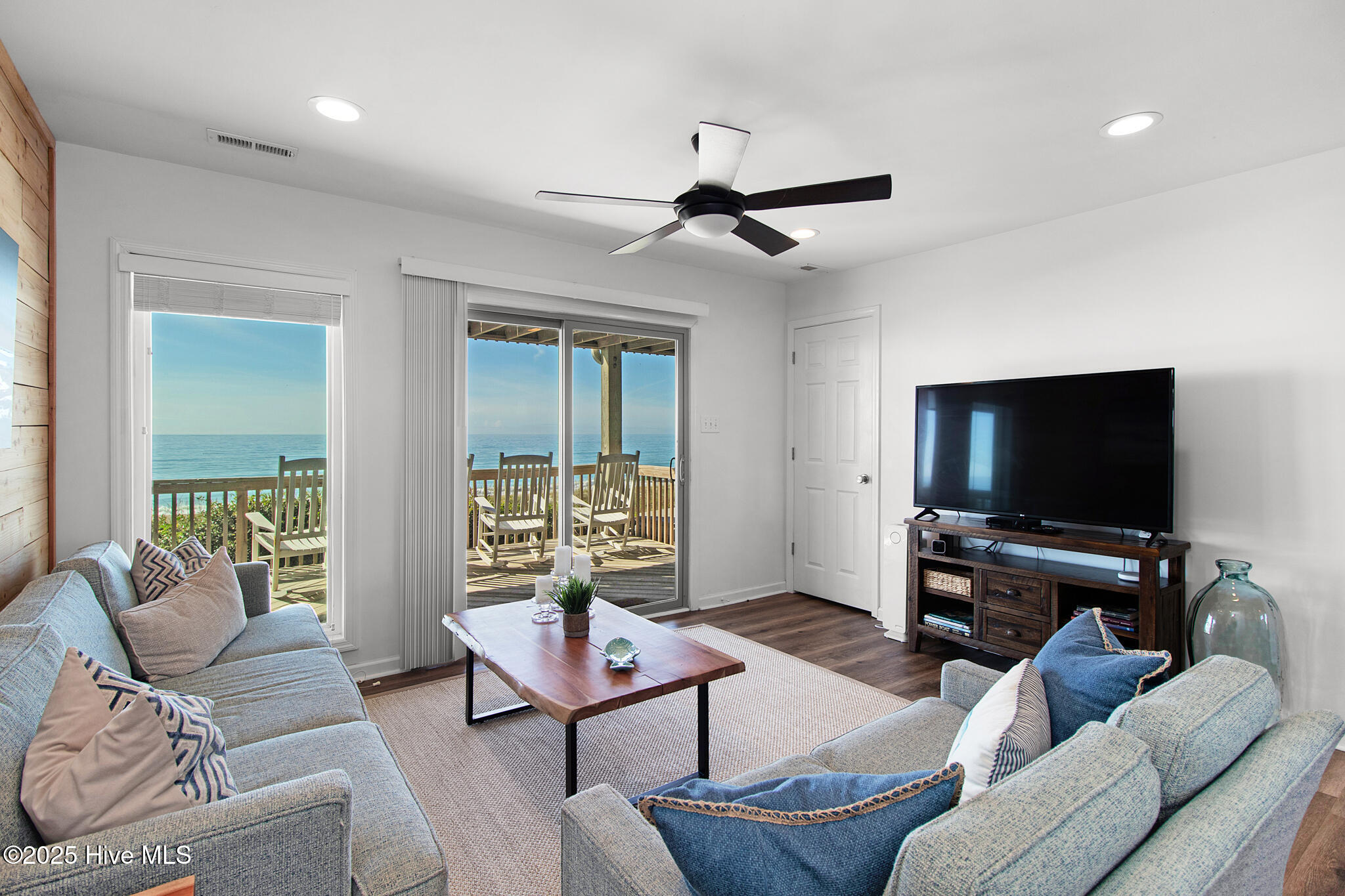 1819 Salter Path Road Indian Beach, NC 28512 - Photo 37 of 68 Ground floor den w/ water views